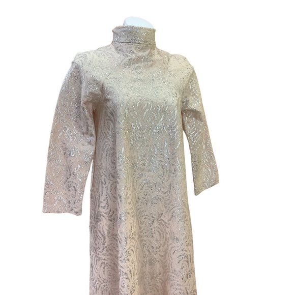 1960's Butterfield 8 Metallic Lounge Wear - Picture 1 of 4